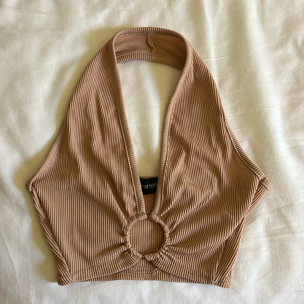 Pink pretty little thing crop top